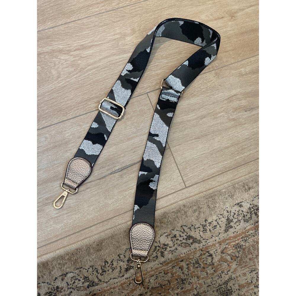 New camo guitar style handbag strap